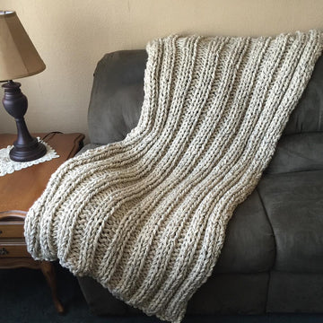 Chunky Knit Blanket