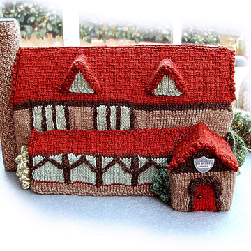 Village School toy knitting pattern