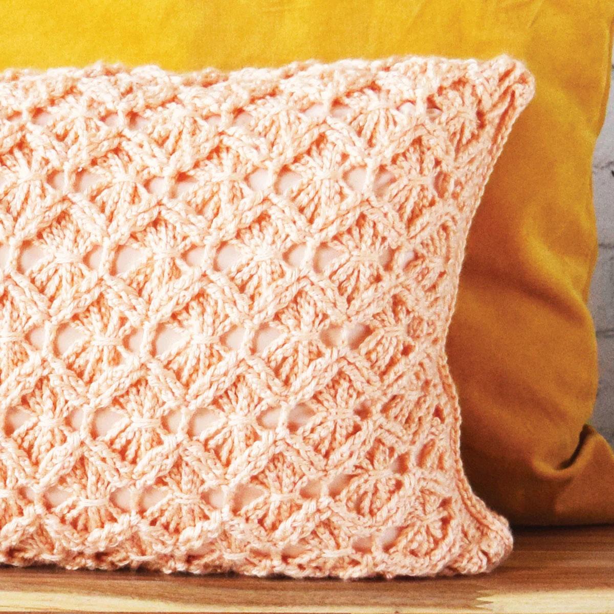 Macramé-style Cushion Crochet Pattern