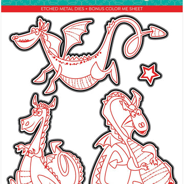 Photoplay Paper PhotoPlay Etched Die - Dragons