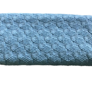Knit and Purl Blankets x 2 - Building Blocks & Chevrons