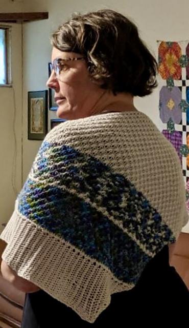 Prairie Sky Shawl