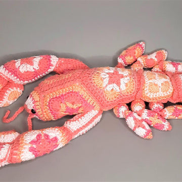 Hugo The Lobster with African Flowers