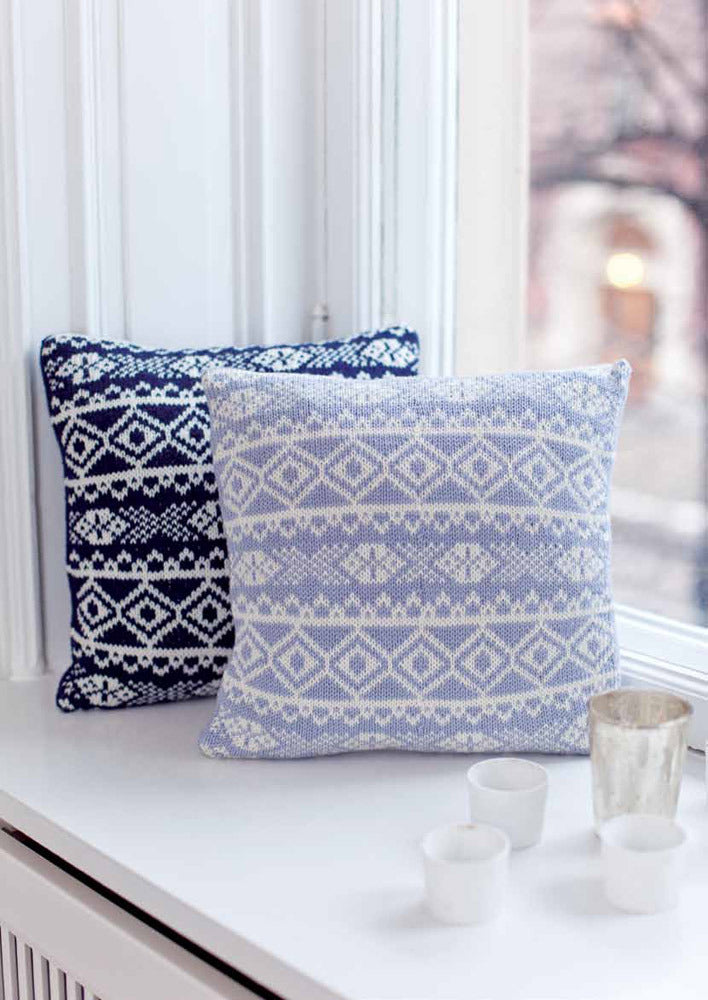 "Arctic Cushion" - Cushion Knitting Pattern For Home in MillaMia Naturally Soft Merino