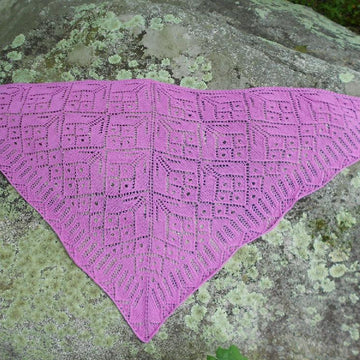 Petunia Petals Shoulder Shawl