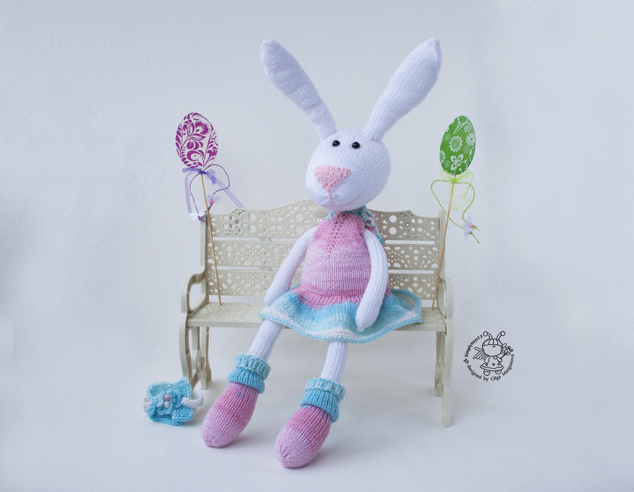 Flower Easter bunny