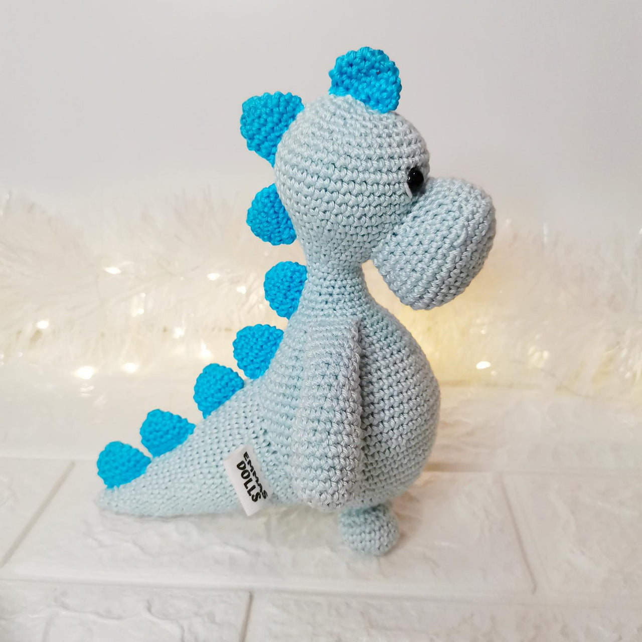 Cute Amigurumi Dinosaur - Dino the Brontosaurus