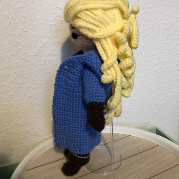 Geralt & Ciri amigurumi doll