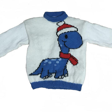 Christmas Dinosaur Jumper