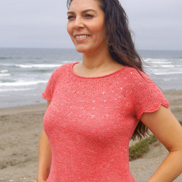 Scalloped Tee
