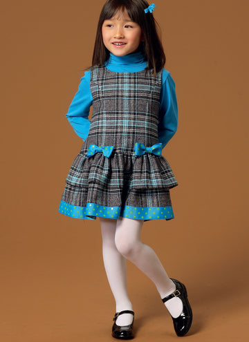 McCall's Children's/Girls' Jumpers M7008 - Sewing Pattern
