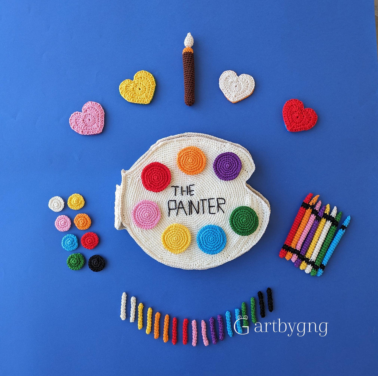 The Painter Quiet Book Pattern