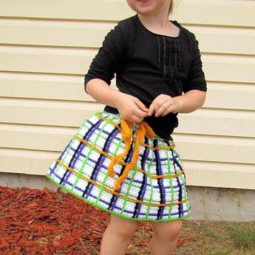 "Perfectly Plaid" Girls Skirt