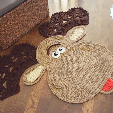 Eh Moose Animal Rug