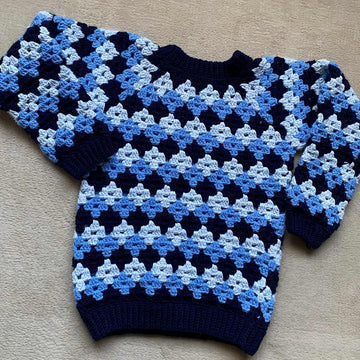 Granny Diamond Kids Sweater