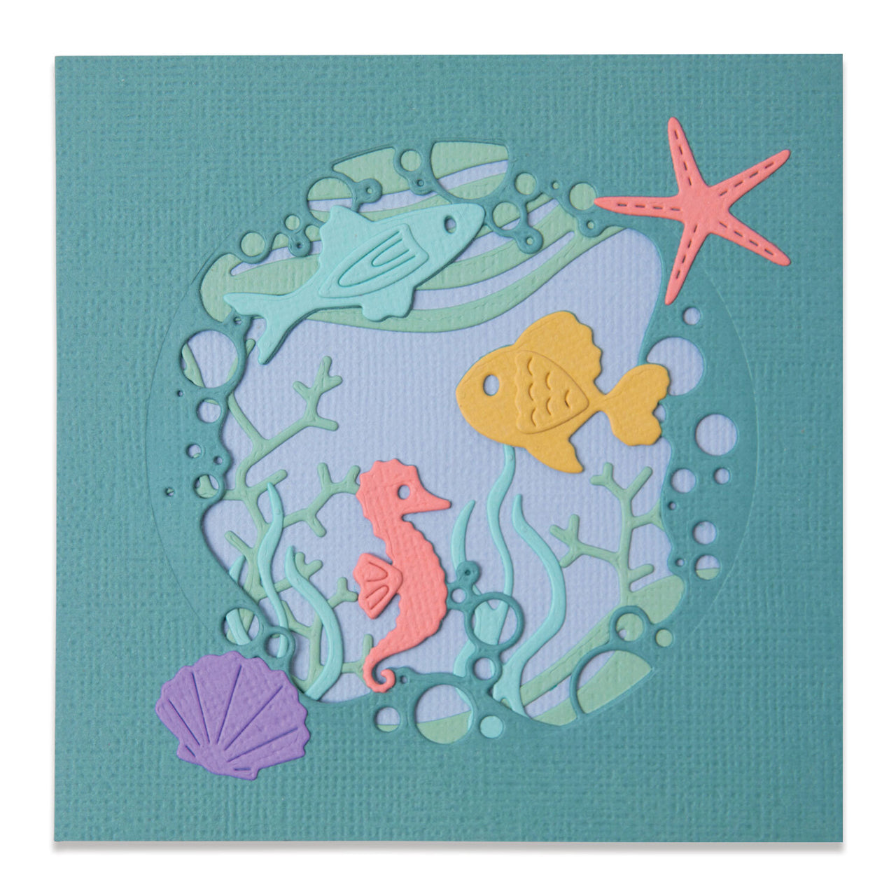 Sizzix Thinlits Die Set 9PK - Ocean Scene by Olivia Rose