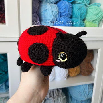 Charlene the Mama Ladybug & her baby