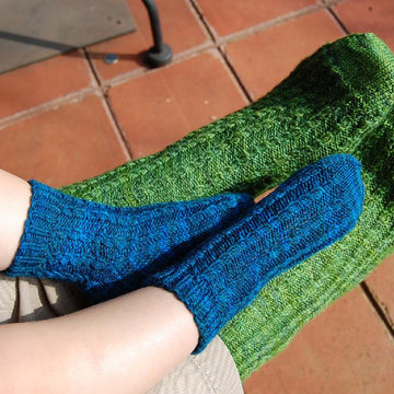 Simple Cable Socks