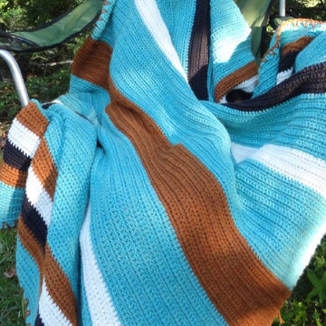 Lakeside S'mores Camp Blanket