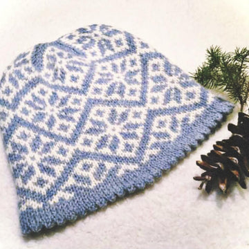 Paper Snowflakes Hat