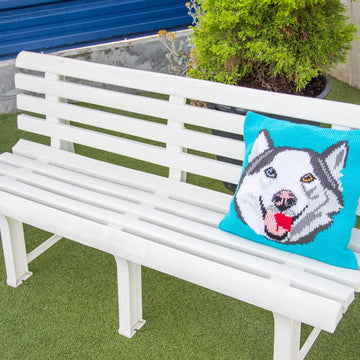 Theo the Dog Pillow for Battersea