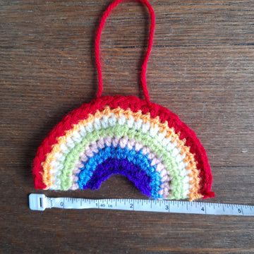 Little Rainbow applique/tree decoration