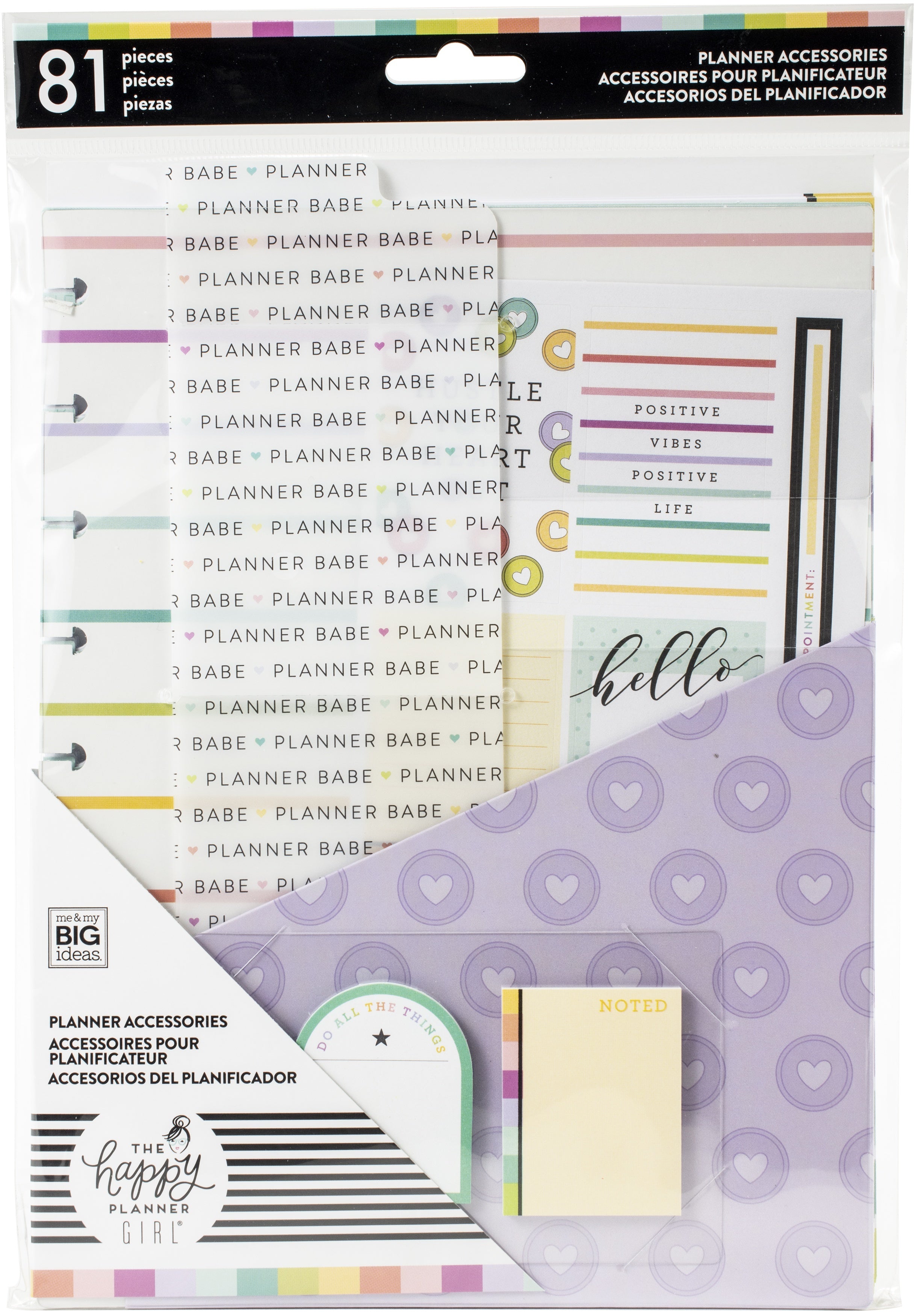 Happy Planner Medium Accessories 81/Pkg - Planner Babe