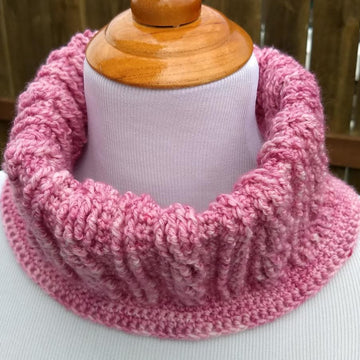 Braided Rose Cowl
