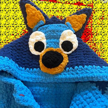 Blue Heeler Dressing Gown/Bathrobe