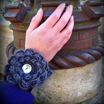 Rose corsage cuff
