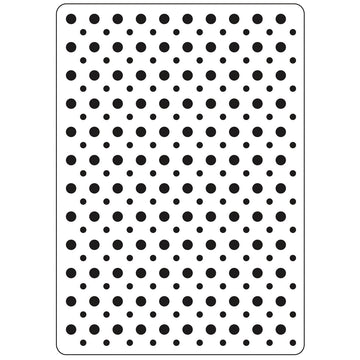 Darice Embossing Folder 4.25"X5.75" - Polka Dot Background