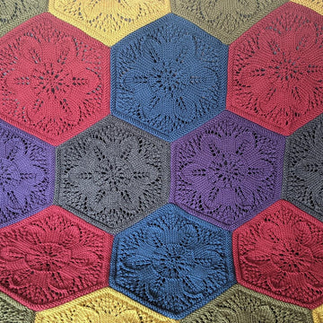 Blooming Hexagons Worsted