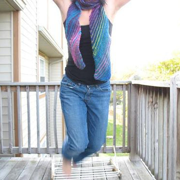 The Unicorn Pegasus Rainbow Scarf