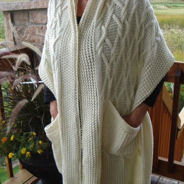 Warm Emerald Isle Shawl