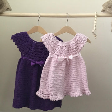 Pearl Baby Girl Dress & Bolero Cardigan Set N 604