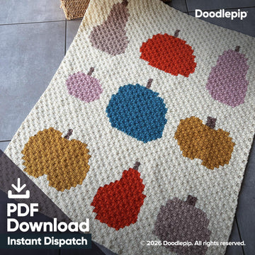 Pumpkin C2C Blanket