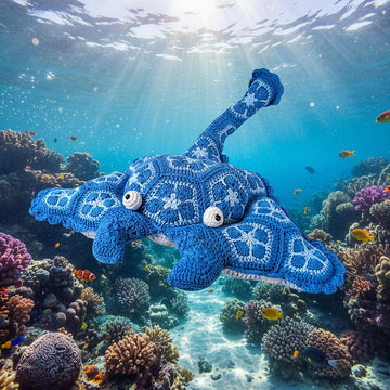 African Flowers Masha The Manta Ray