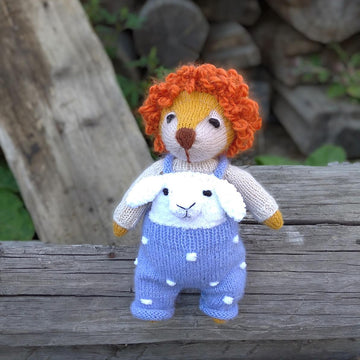 Lion knitting pattern