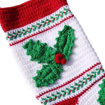 Holly Christmas Stocking