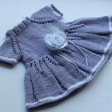18-inch Doll Lavender Dress