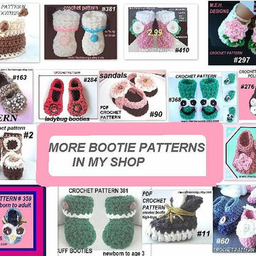 435, BABY BOOTIES, FRILLY TOP