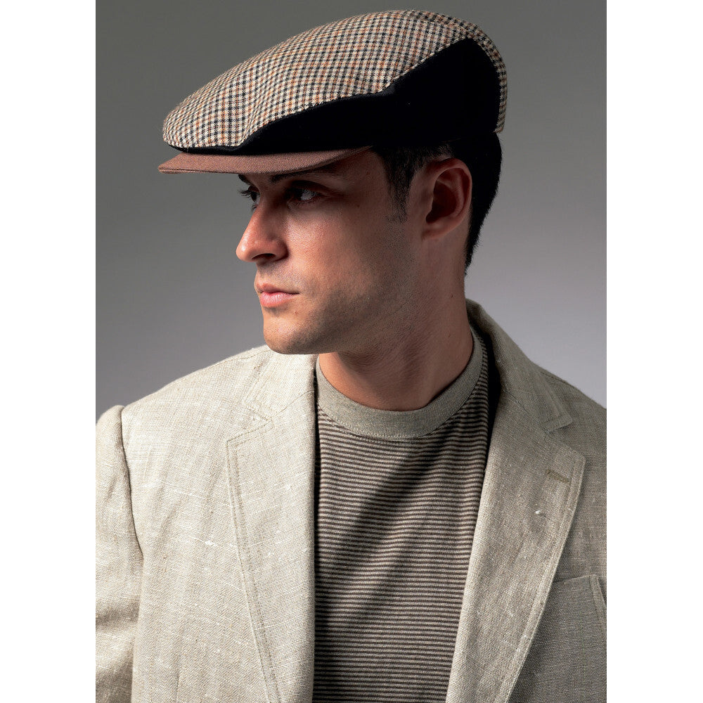 Vogue Men's Hats V8869 - Paper Pattern, Size ONE SIZE