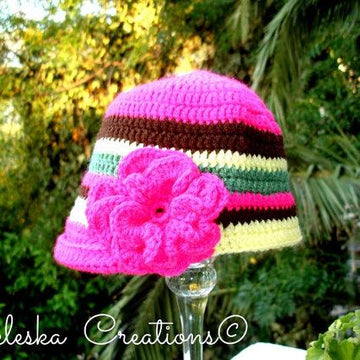 Flower hat