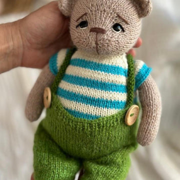 Teddy Bear knitting pattern PDF