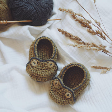 Two Button Moccasins