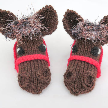 Horsing Around Slipper Socks