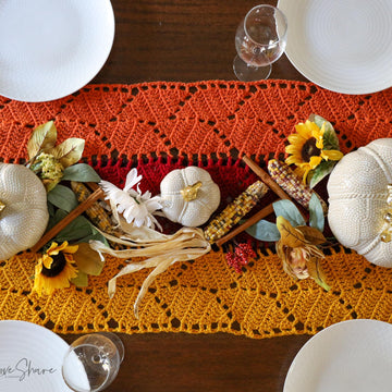 Adjustable Falling Leaves Autumn Crochet Pattern