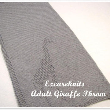 ADULT GIRAFFE THROW