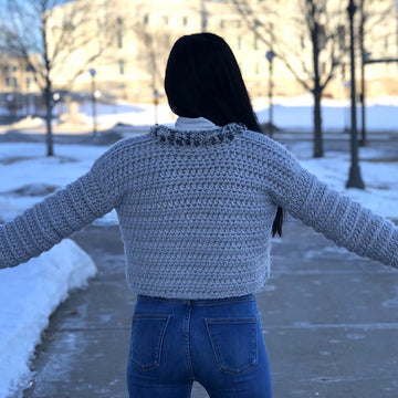 Uptown Crop Top Sweater