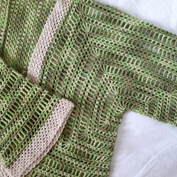 Leaf Hexagon Cardigan